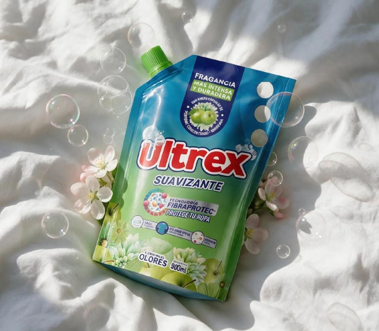 Doypack suavizante Ultrex aroma manzana