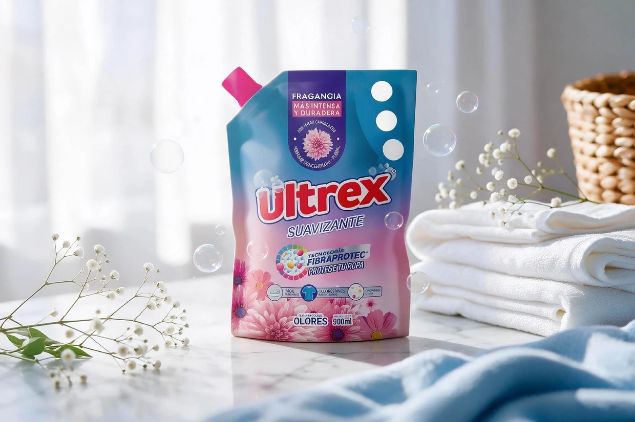 Presentación Ultrex Suavizante 900ml floral